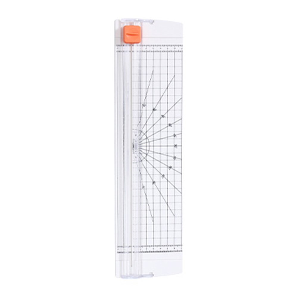 Paper Trimmer Blades for Photo Paper Cutter Guillotine Card Trimmer Ruler Home Office Mini Paper Cutter: White
