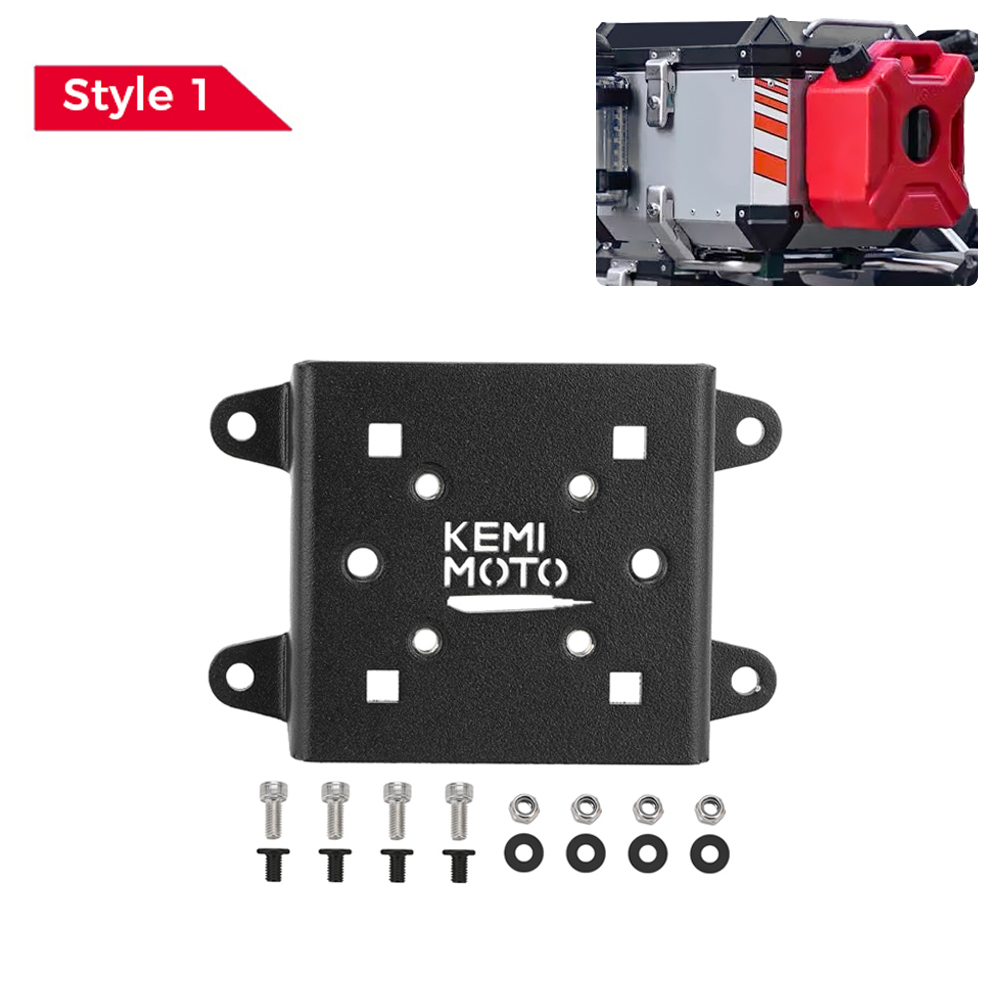 Hurcycles-Porte-Bouteille d'Essence et d'Huile pour BMW, Réservoir de Carburant, Plaque de Maintien, Étuis à Bagages, GS LC ADV R1250GS: Black