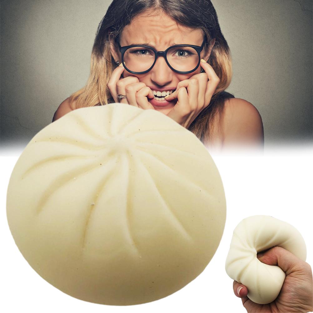 Nuovo giocattolo di spremitura simulazione Big Bun giocattolo di spremitura allevia lo Stress giocattolo di decompressione a rimbalzo lento spremere carino e alleviare lo stress