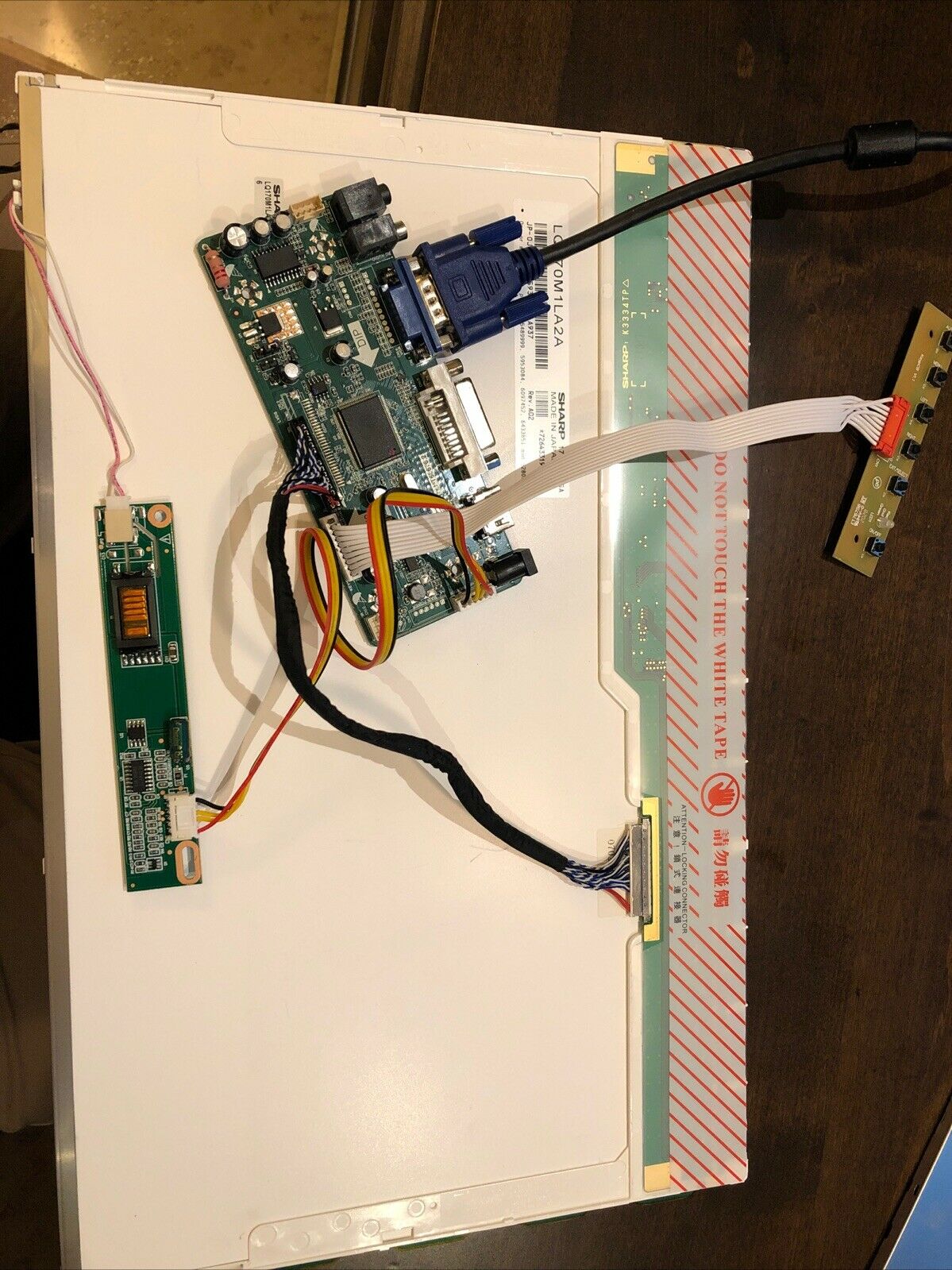 Kit M.NT68676 für CLAA154WB03/CLAA154WB04/CLAA154WB05 1280x800 Panel HDMI + DVI + VGA LCD Controller Board 30pin audio Bildschirm 15.4"