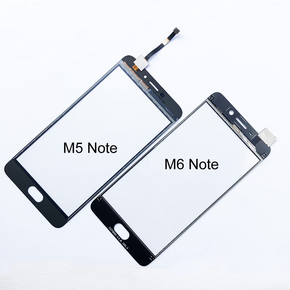 5.5&#39;&#39; Touch screen For Meizu M5 Note M3 Note M681H M6 Note Touch Screen Digitizer Sensor Glass Panel Replacement