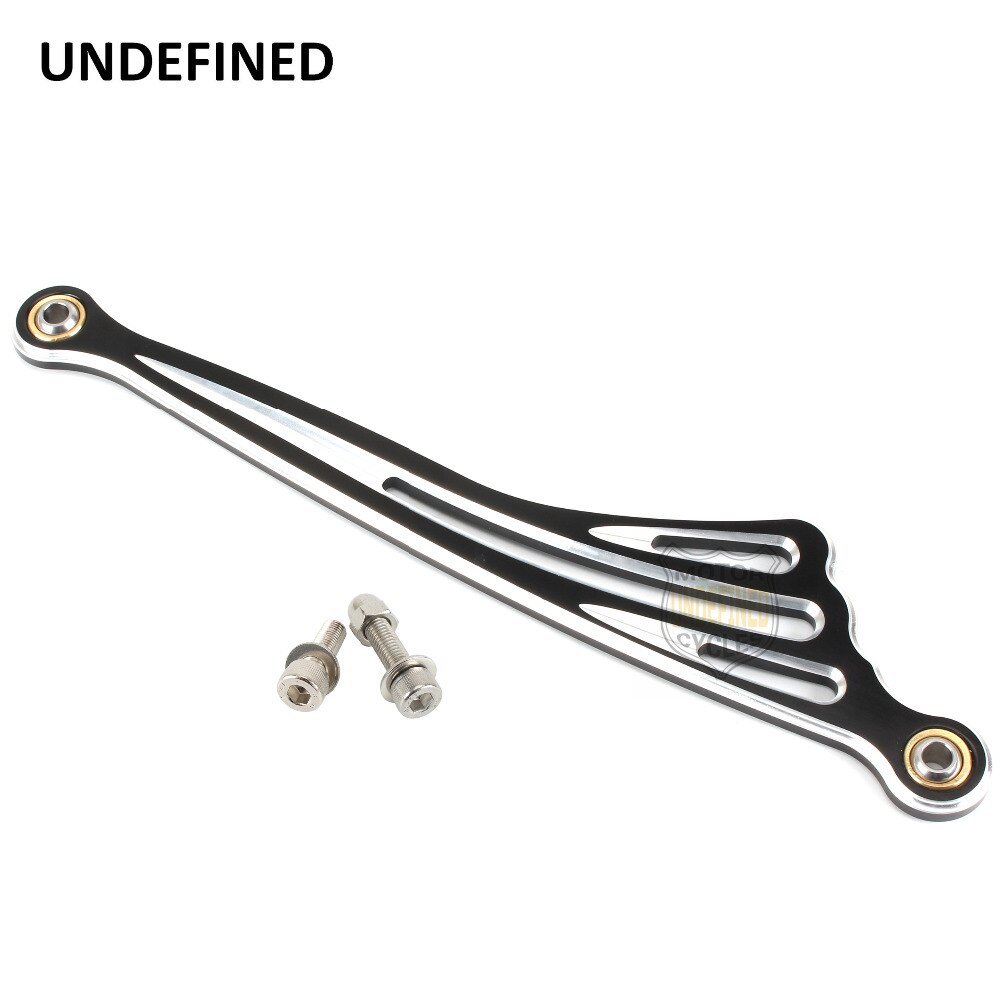 Black Motorcycle Gear Shift Linkage CNC Aluminum Cut Wing For Harley Touring FLHR FLHT FLTC CVO Breakout Fatboy 1986