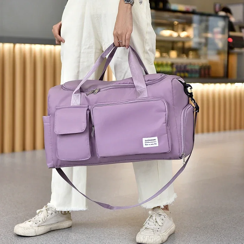 Handbagage Reistas Weekender-plunjezakken met grote capaciteit en schoenencompartiment Sport-fitnesstassen voor dames 2024