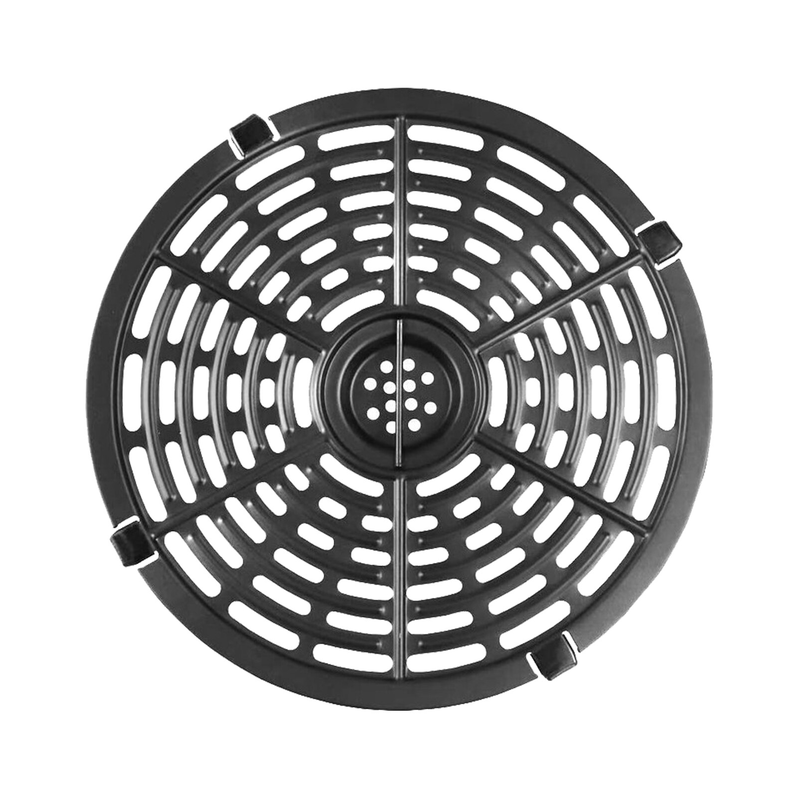 Air Friteuse Vervanging Grill Pan Non-stick Lucht Friteuse Scherper Pan Air Friteuse Accessoires Pizza Plaat Grill Pot Keuken koken Tool: 21 cm