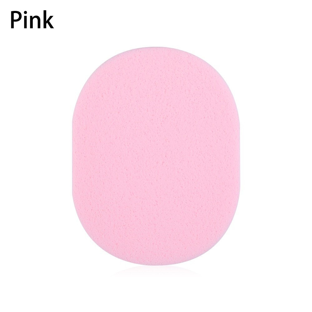 4 colores Natural Konjac Konnyaku cosmético puff facial cara de esponja limpieza profunda cuidado Facial maquillaje facial en polvo Herramientas de limpieza: pink