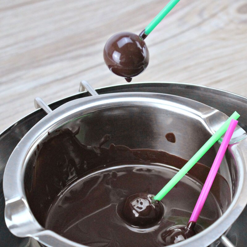 Stainless Steel Chocolate Cheese Melting Pot Pan Bowl DIY Accessories Tool PAK55