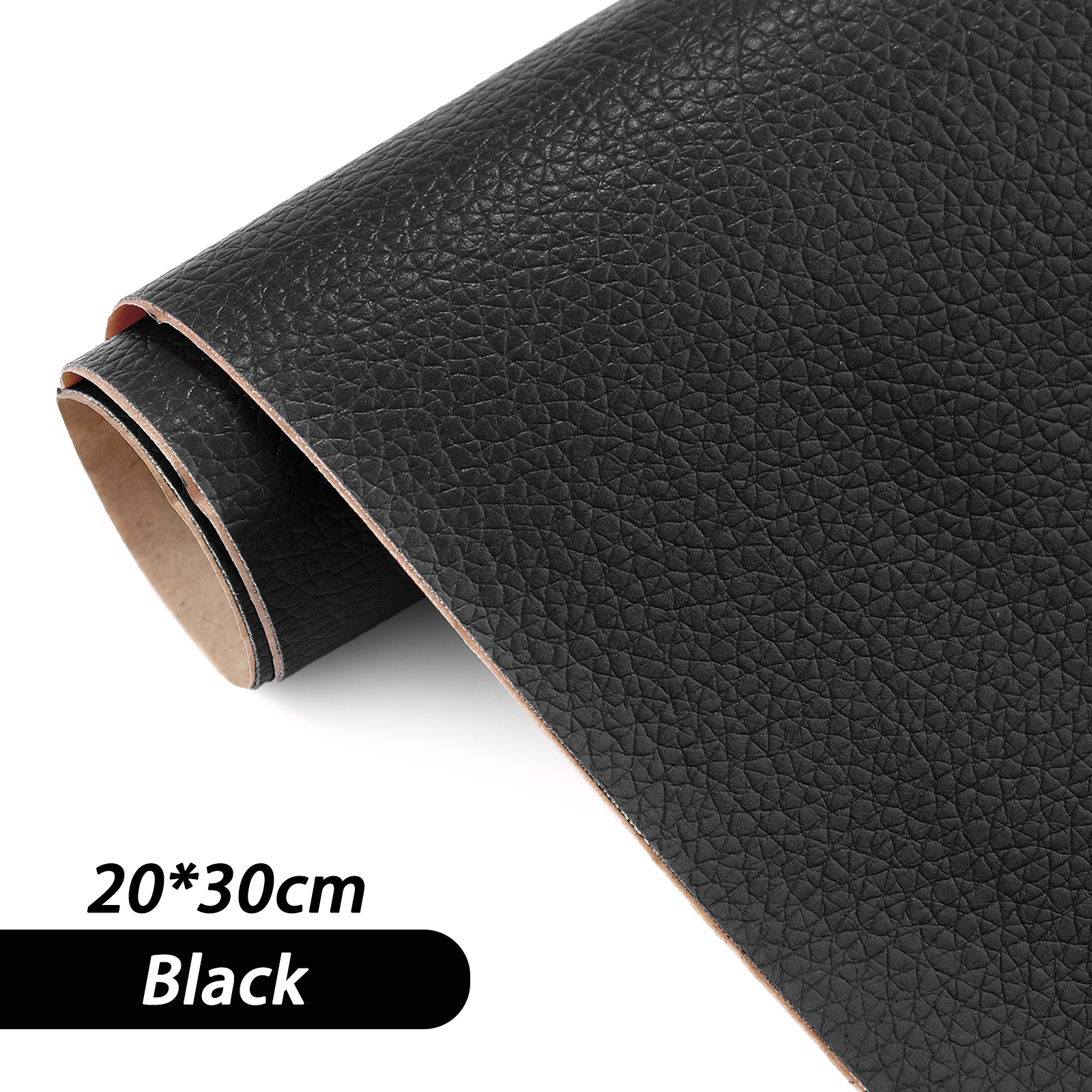 Parche autoadhesivo de cuero para reparación DIY, parches de PU para asiento de coche, sofá, pegatinas de cuero para el hogar, parches de restauración: 30x60cm / Naranja