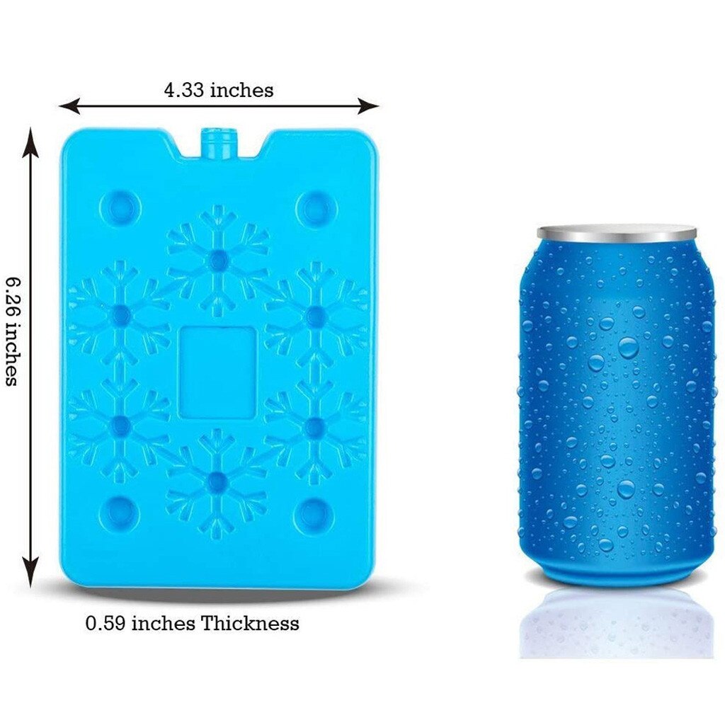 Reusable Lunch Box Ultra-Thin Ice Pack Cooling Ice Board Continuous Cooling