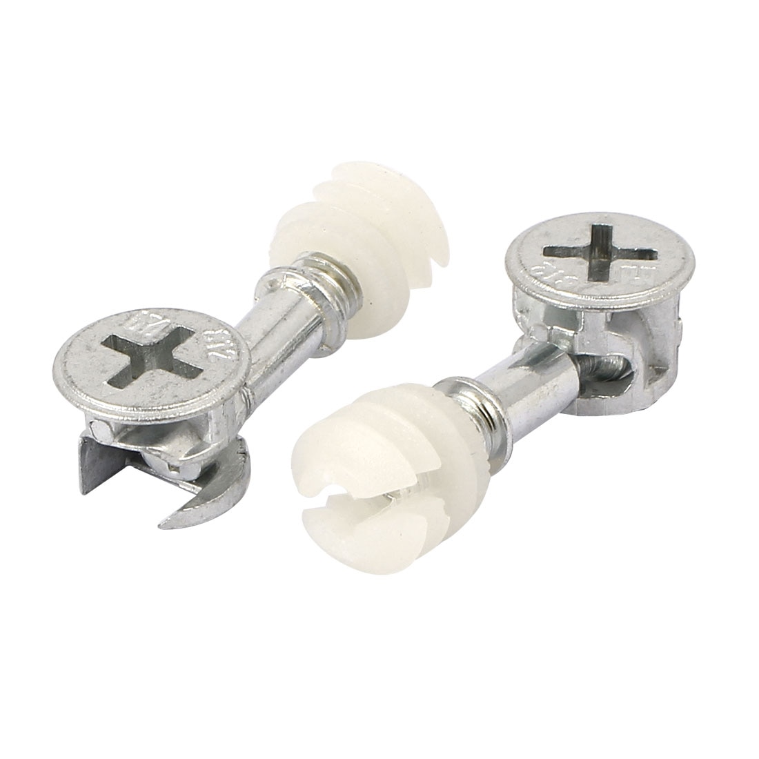 LIXF Furniture Connecting Fitting Knock Down Furniture Cam LOCK Connecting Fitting Dowel Nut Assembly 20 Sets