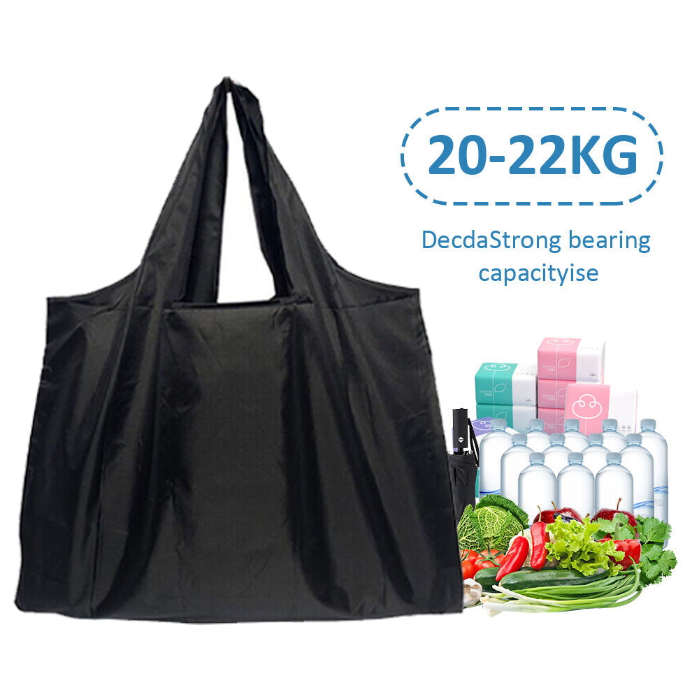 Bolsa de compras, bolso de mano, organizador de comestibles, bolsos reutilizables, bolsos de hombro, práctico bolso grande de gran capacidad para la
