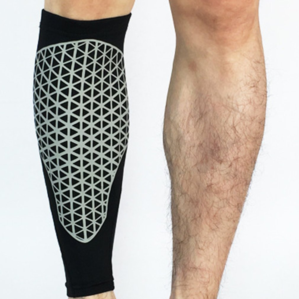 1pc compressie hardloopschoenen kuitbeenbeschermers voetbal scheenbeschermers fiets beenwarmers voetbal sport beenwarmers basketbal kniebeschermers
