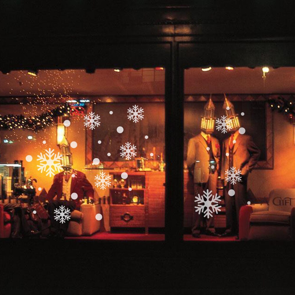 Christmas Stickers Merry Christmas Wall Art Removable Home Vinyl Window Wall Stickers Decal Decor for Kids Room DIY wall