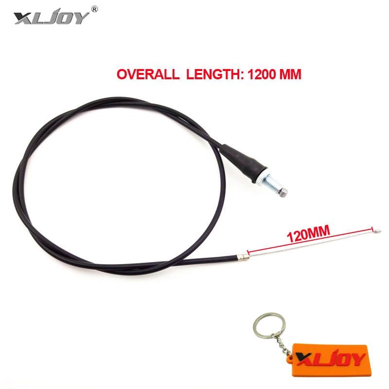 XLJOY 1200mm 47 &#39;&#39;Gerade Kopf Schwarz Motorrad Gas Gaszug Für Chinesischen Grube Schmutz Motor- Pfad Fahrrad Mini MX Moto-Cross
