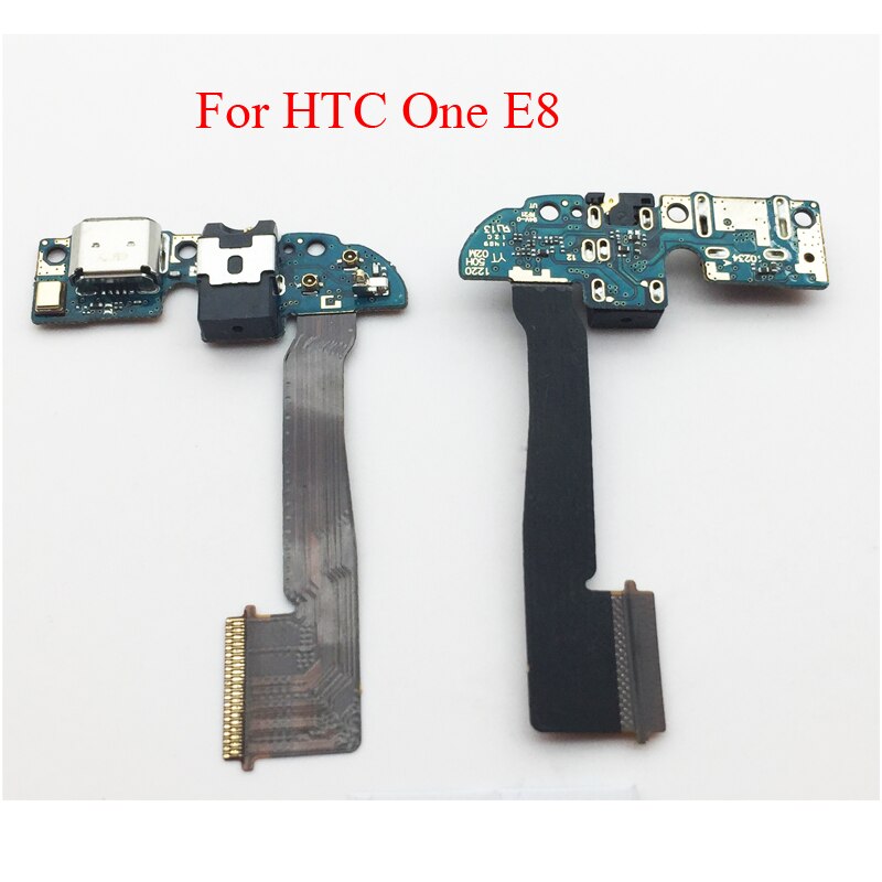 Nueva placa de conexión Micro para HTC uno M7 M8 E8 M9 M9 más M9 + enchufe del cargador USB cinta pieza de reparación de Cable Flex