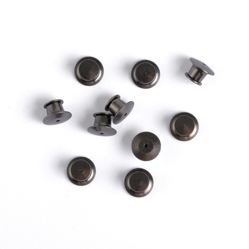 DIY Accessories 5-10pcs/lot Metal Gold Silver color Deluxe Butterfly buckle Lock Pin caps Clasp Safety Hold pin Jewelry Findings
