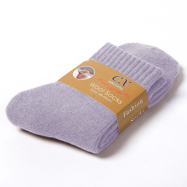 1 par de calcetines cálidos de invierno para mujer, calcetines de lana merina para hombre, súper gruesos, sólidos contra el frío, calcetines gruesos de felpa térmica para nieve: Oro