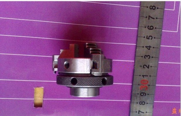 3 jaw chuck lathe chuck mini lathe chuck collet pocket chuck K01-50mm M14*1 thread MT2 adapter link rod