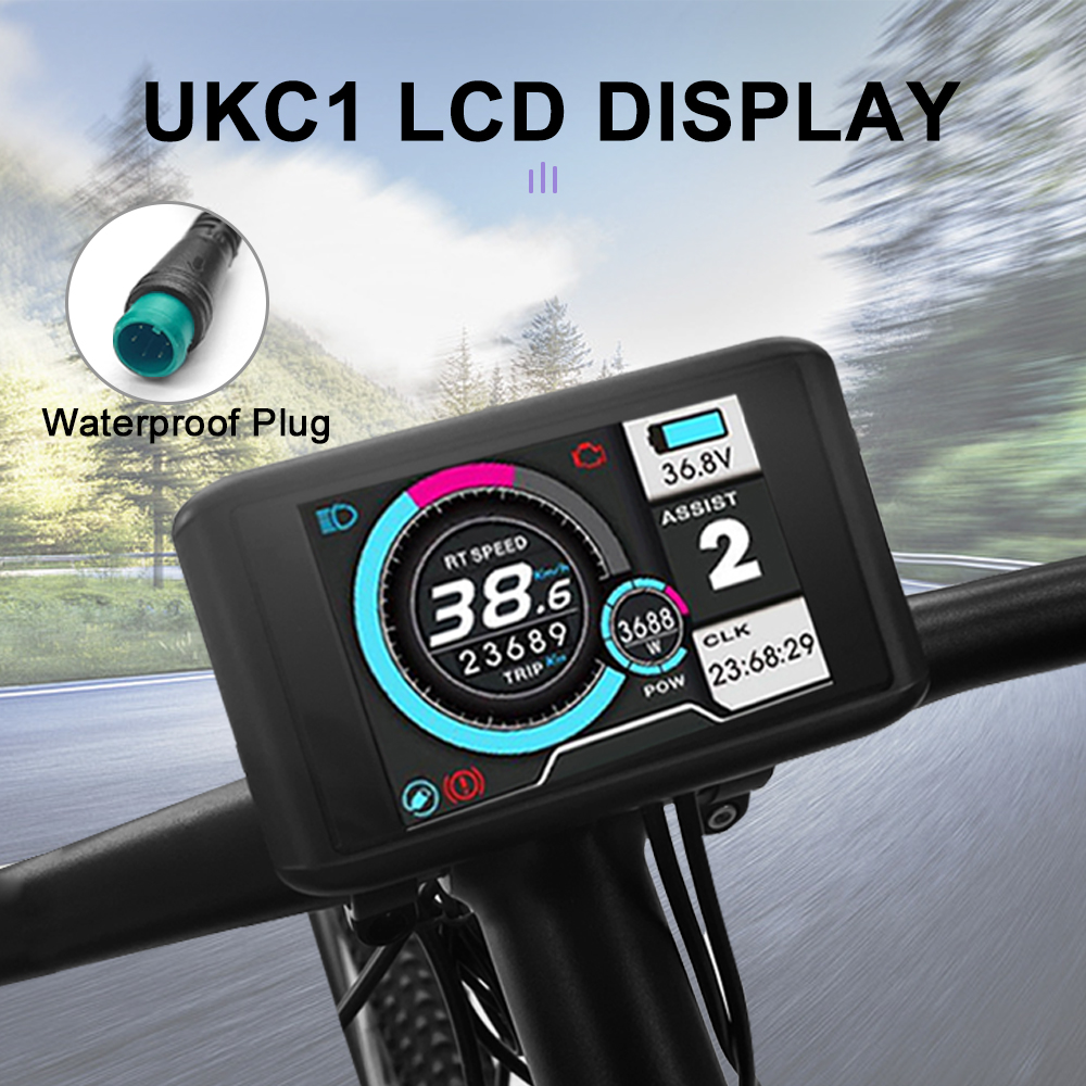 Electric Bike S866 Display S900 UKC1 M3 M5 LCD Panel Screen with SM/Waterproof Plug Matching JN controller Bicycle Accessories
