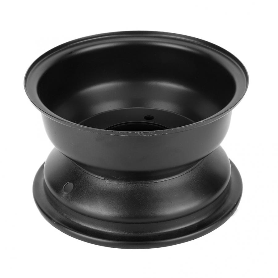 10inch 90mm/3.54in Hole 4 Stud Front Wheel Rim for 250cc Quad Dirt Bike ATV Buggy Black Wheel rim Wheel Accessory