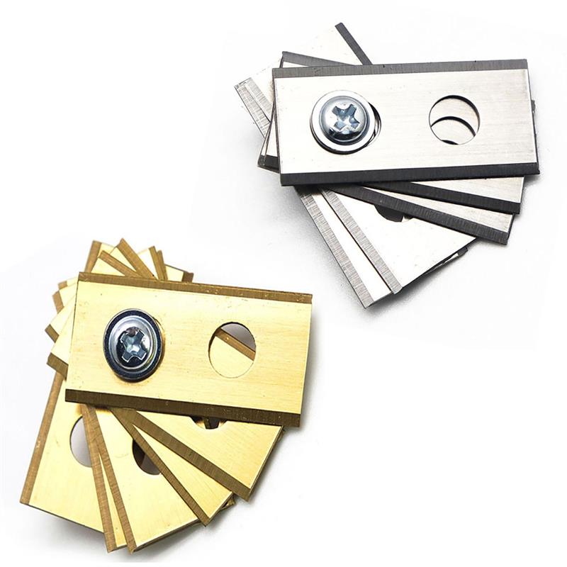 30pcs Titanium Coated Robot Mower Replacement Blades for ROBOT LAWN MOWER
