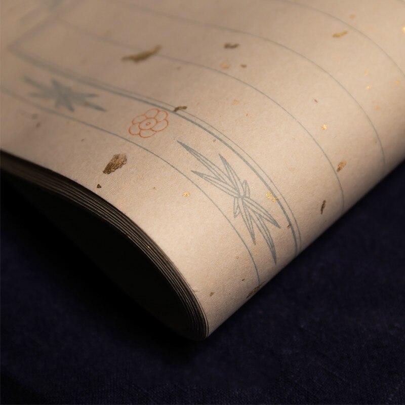 Papeles de caligrafía china, suministros de papelería semiadulto de Arroz, Papel de Arroz hecho a mano, membrete, Rijstpapier, suministros para manualidades, 30 hojas: B