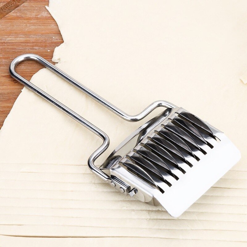 Rolo cortador de massa de aço inoxidável, fabricante de massa de macarrão, utensílios de cozinha