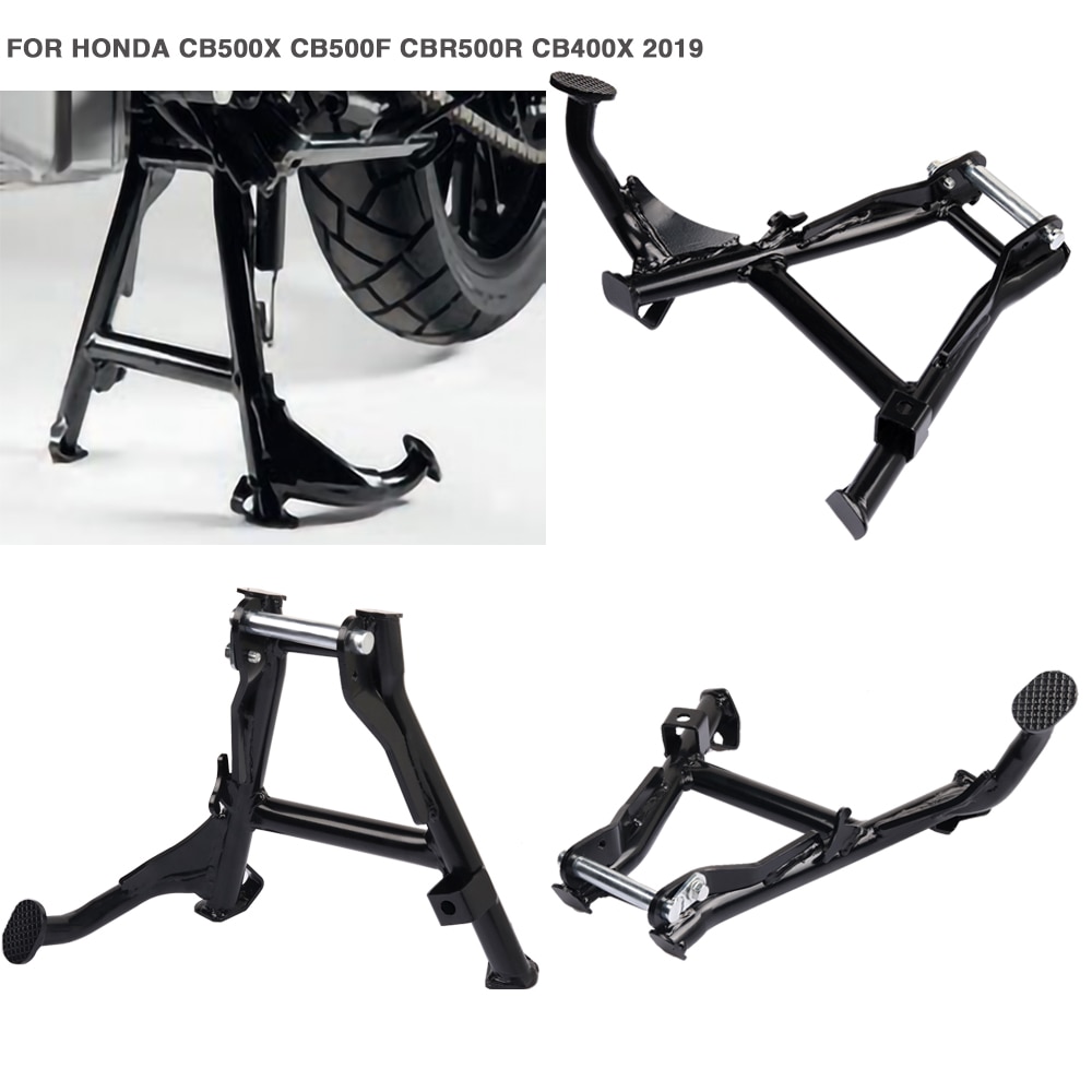 For HONDA CB500X CB500F CBR500R CB400X Motorcycle Large Bracket Pillar Center Central Parking Stand Firm Holder Support