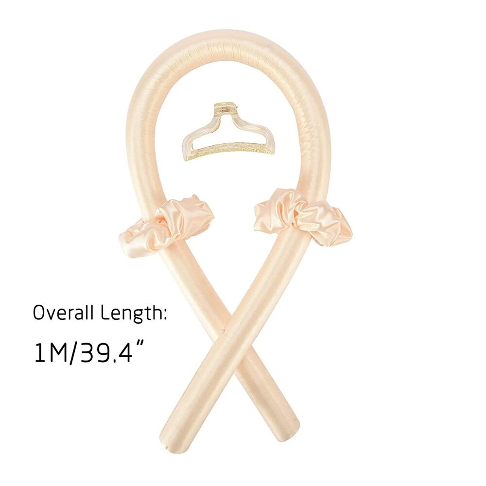 Cinta rizadora para cabello, rizador de cabello sin calor, cinta para dormir, cinta para cabello suave, herramientas de estilismo para el cabello