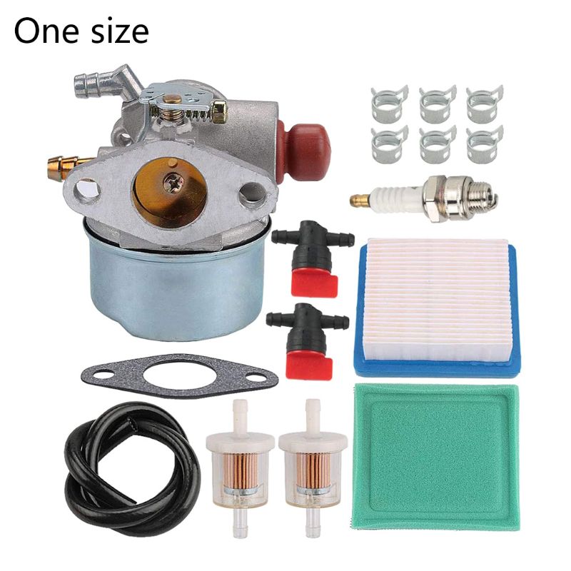 Manguera de combustible para filtro de aire de carburador, para motor Tecumseh 640017 640117B 640025C HOR OHV 5 5,5 6 hp OHH55 OHH60 OHH65 OHH45 OHH50 Moto