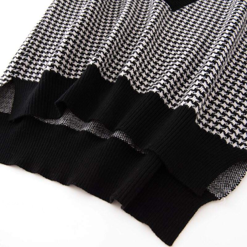 Femmes cachemire pull automne sans manches motif en vrac automne hiver tricoté grand col en v femmes femme pull gilet décontracté