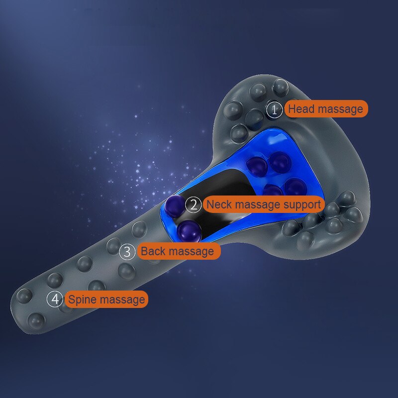 Correct Cervical Vertebra Lumbar Traction Straight Spine Spine Relax Back Neck Massage Pillow Board Brace Back Stretching Device