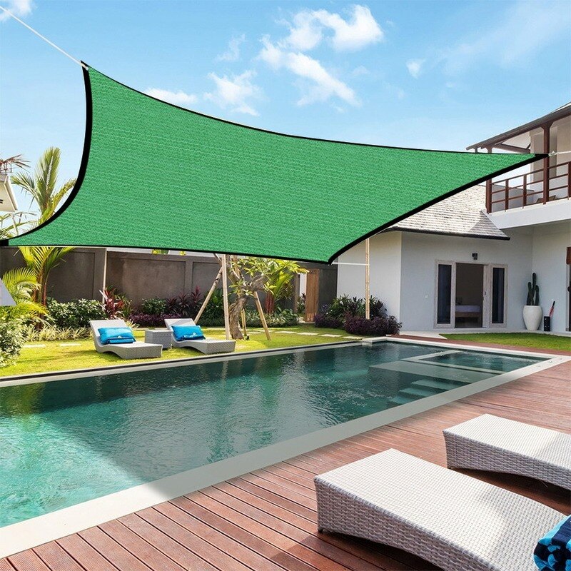Sunscreen Encrypted Net Thickened Flower Balcony Courtyard Outdoor Shading Heat Insulation Outdoor Patio Sunshade Cloth