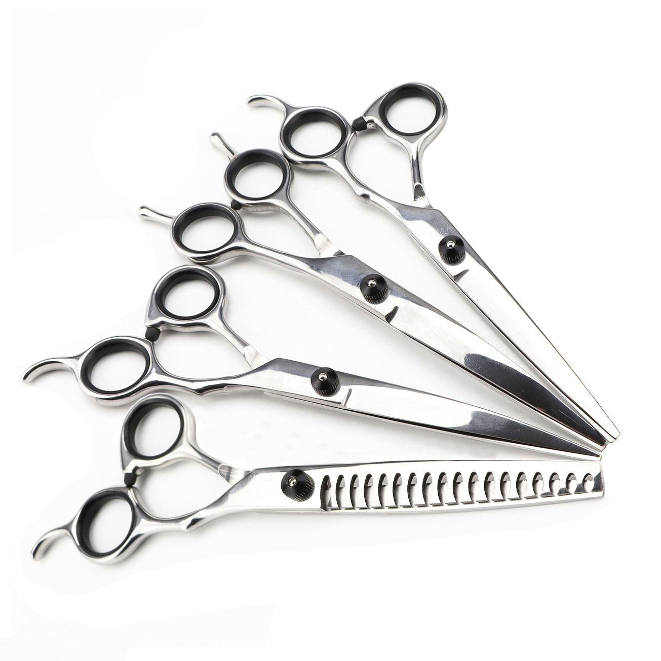 Dog Grooming Scissors Japan Stainless Thinning Shears Down Curved Scissors Pet Scissors Curve Shears Chunker Shears