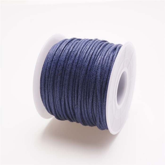 1.5mm 15m/35m Waxed Cotton Cord Beading Cord Waxed String Wax Cord for Jewelry Making and Macrame Supplies Roll Spool HK055: S / Yellow