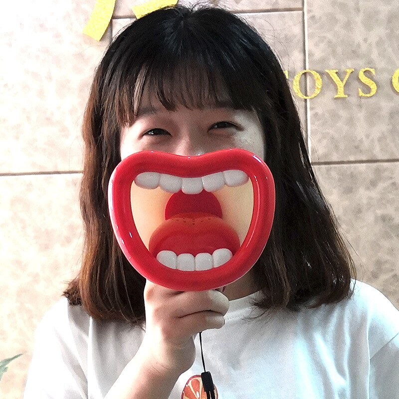 Divertente cambia voce creativo divertente amplificatore portatile aggiornamento musica multicanale cambia voce corno giocattolo scherzo giocattoli roba strano