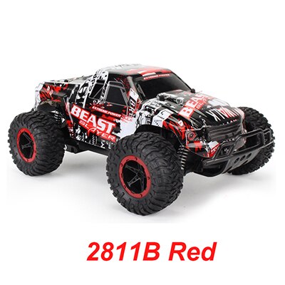 MEOA RC Car 1:20 Scale 2.4G Off-Road RC Drift Car Radio Control Anti-Water Shock Absorber RC Buggy Carro De Controle Remoto: 2811B-Red