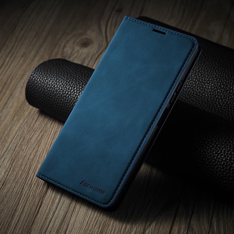 Voor Xiaomi Mi 10T Pro Case Flip Portemonnee Stong Magnetische Cover Voor Xiaomi 10T Lite 5G Case leather Luxe Cover Coque Funda: For Xiaomi 10T Lite / Blue