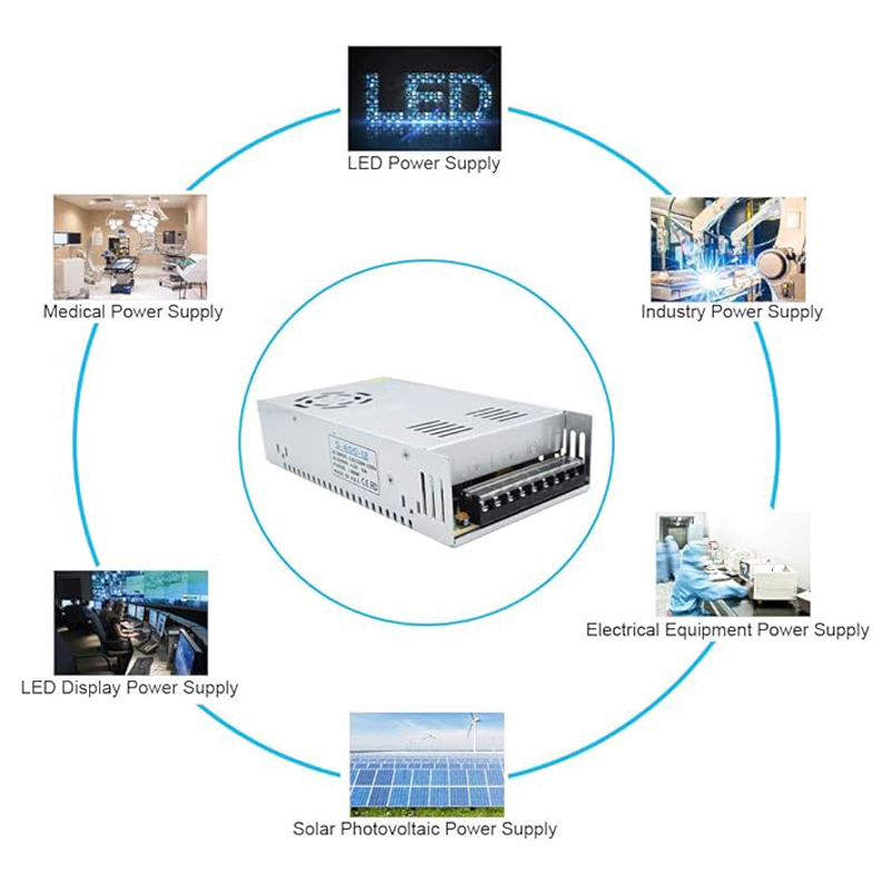 Switching Power Supply DC 5V 12V 24V 36V 48V 60W 360W 600W 800W 1000W Transformer AC 110 220V Adapter SMPS For LED Strips CCTV
