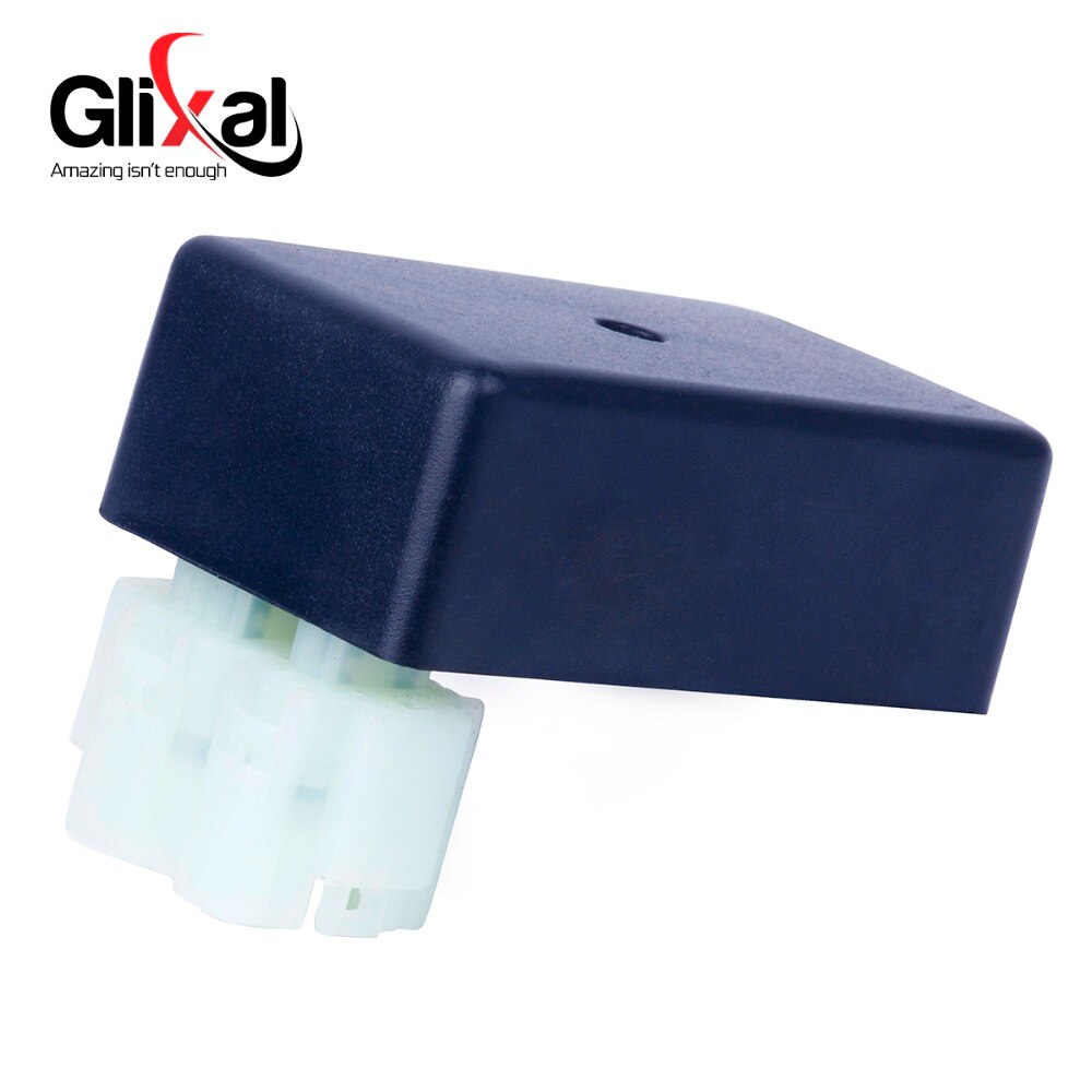 Glixal GY6 6 Pin CDI BOX Unit 50cc 60cc 80cc 100cc 125cc 150cc 180cc 200cc for 139QMB 152QMI 157QMJ Scooter ATV Moped Go Kart