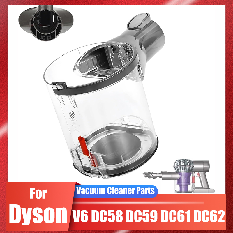 Staub behälter für dyson v6 Ebene dc58 dc59 dc61 dc62 sv03 hho8 sv07 Staubsauger Ersatzteile