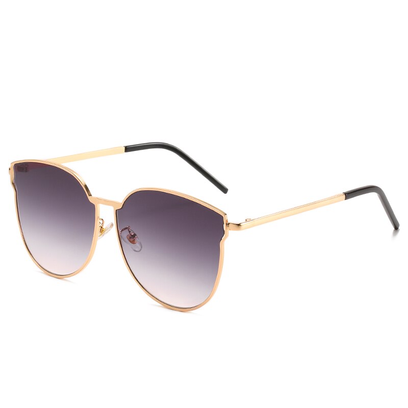 DUCO Vintage Zonnebril Dames - Retro UV400 Gepolariseerd Montuur Met Kristallen - Bruin Designer Stijl 6214