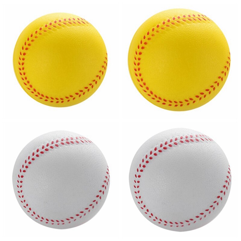 1 Pcs Universal Handmade Baseballs Pvc Upper Hard & Soft Baseball Balls Softball Ball Training Exercise Baseball Balls,Dia 7