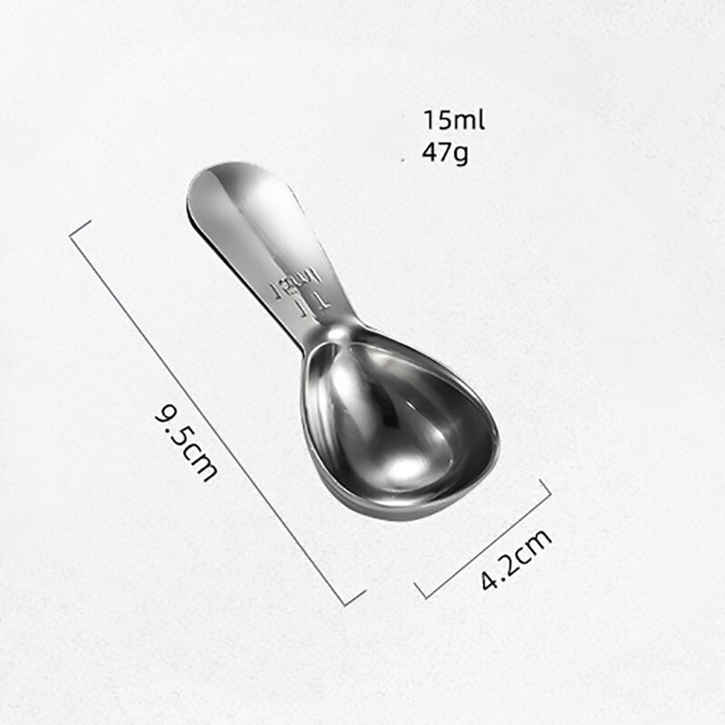 GUNOT Metall Kaffee Behälter Lagerung Kanister Kaffee Lagerung Flasche Edelstahl Kaffee Lagerung Krug murmeln Zucker Tee Container: 15ml