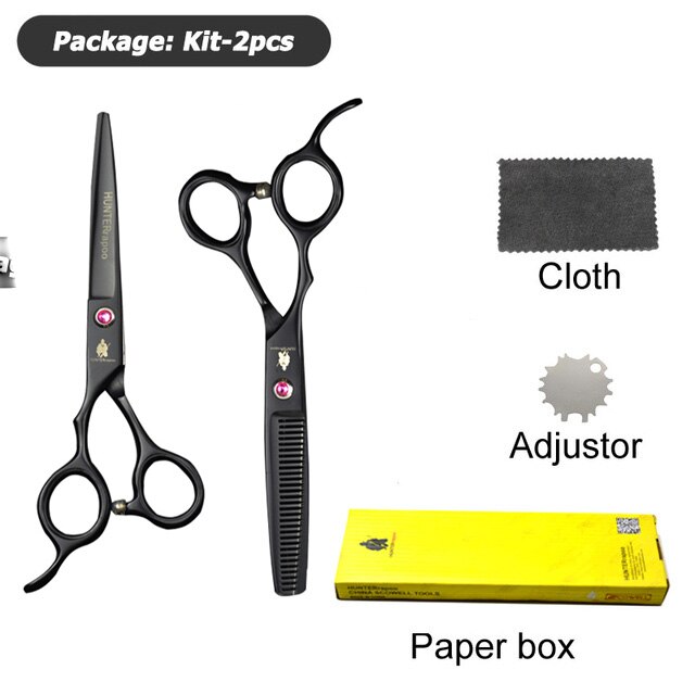 30% off HT9142 Left Handed Scissors For Haircut 6 inch Barber Scissors thinning shears hair cutting scissors: scissors set