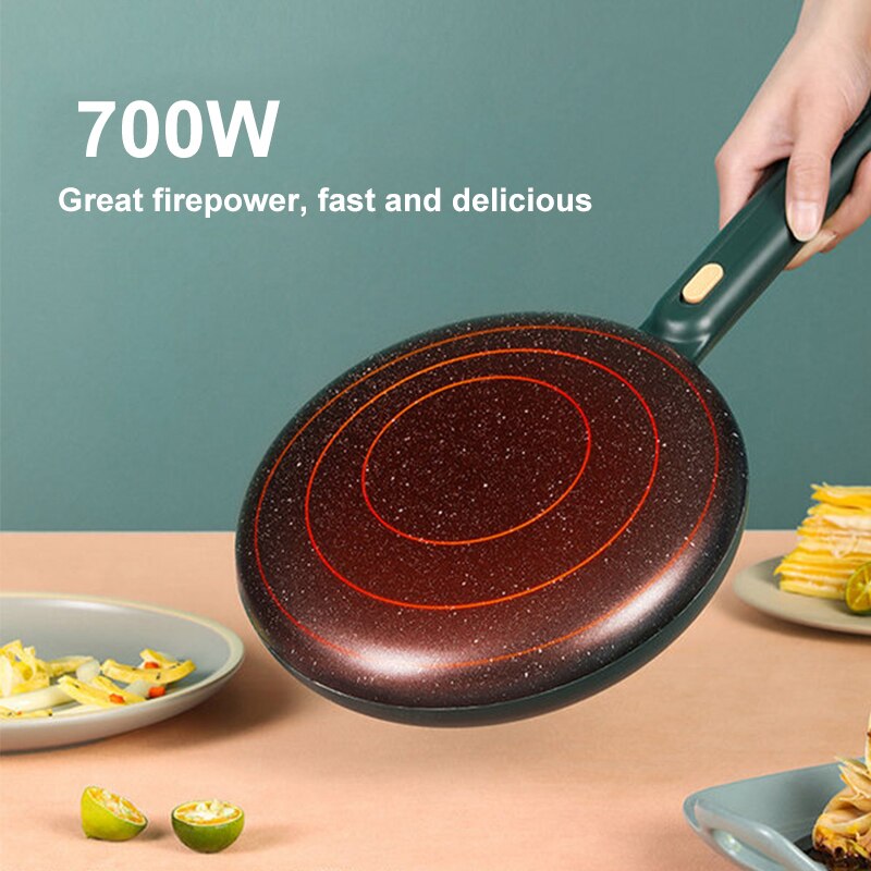 SUPOR Portable Pancake Maker 700W Home Breakfast Machine Melaleuca Cake Making Appliances Can Be Used in Dorms