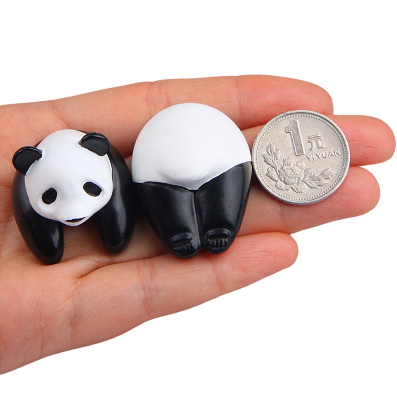 Cartoon Panda Half Body Figure, Three-dimensional Magnetic Refrigerator Magnet, Magnet Mobile Phone Case Material