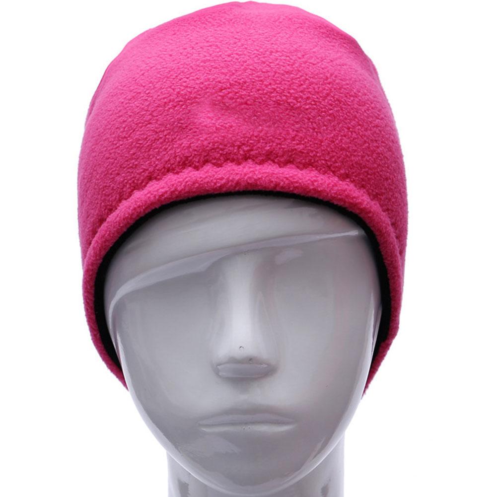 2PCS/Set Autumn Winter Fleece Hat Scarf Set for Outdoor Sports Riding Hiking Warm Thick Hat Scarf Couple Clothes Accessories 30E