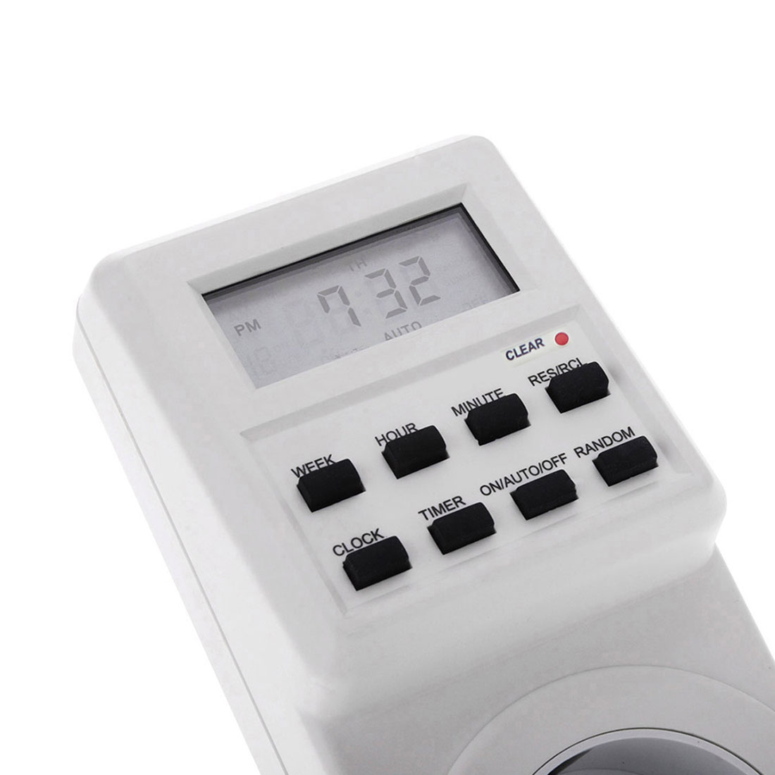 Electronic Digital Timer Switch Socket 24 Hour Cyclic UK AU US DE Plug Kitchen Timer Outlet Programmable Timing Socket AC 220V
