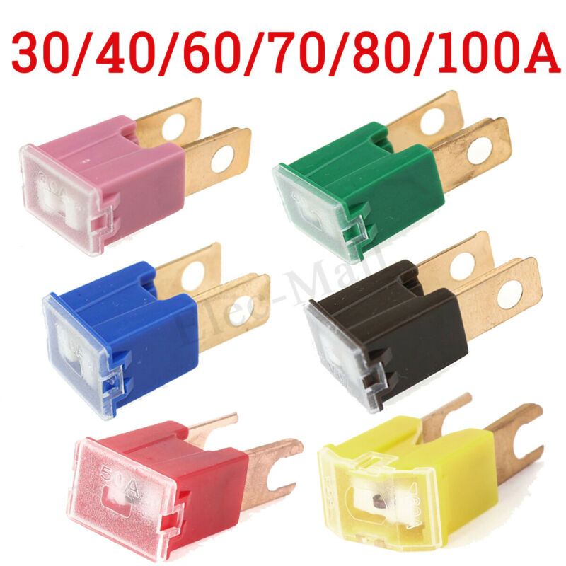 FOR 30-100A JCASE FMX Pal Male Slow Blow Car Auto Fuse For Nissan Mazda Honda Toyota Car PAL Fuse