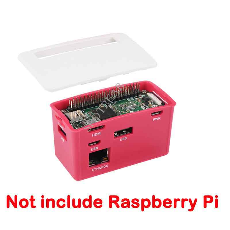 Raspberry Pi Zero PoE Ethernet / USB HUB HAT BOX 3x USB 2.0, 802.3af-Compliant